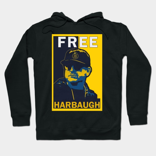 Free harbaugh Hoodie by misuwaoda